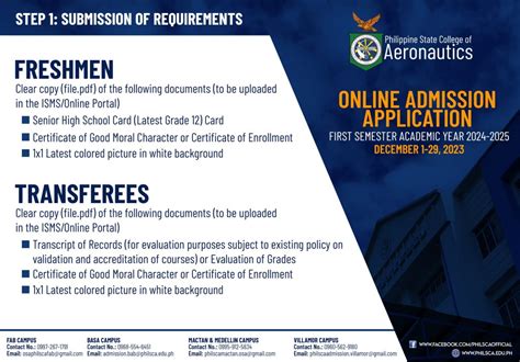 philsca admission|Admission Requirements .